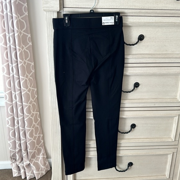 Anne Klein Tummy Control Black Ponte Pant - Picture 2 of 8
